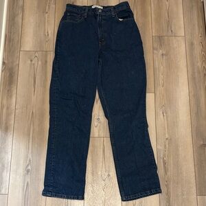 Abercrombie & Fitch Dark Blue ‘90s Straight Curve Love